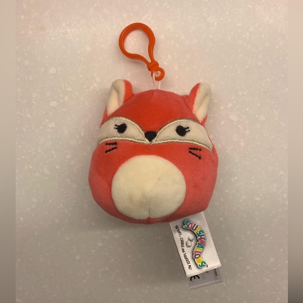 Fifi the Fox squishmallow clip 3.5 inches